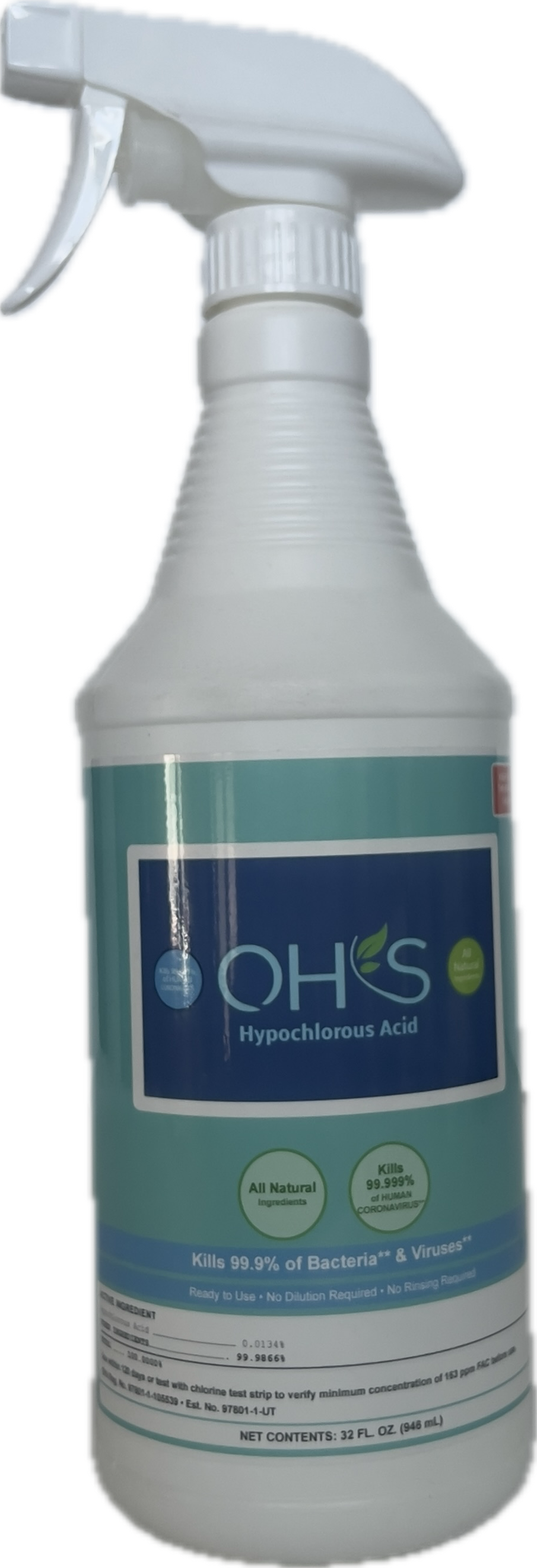 32oz EPA Registered Ready-to-Use Cleaner 200 ppm